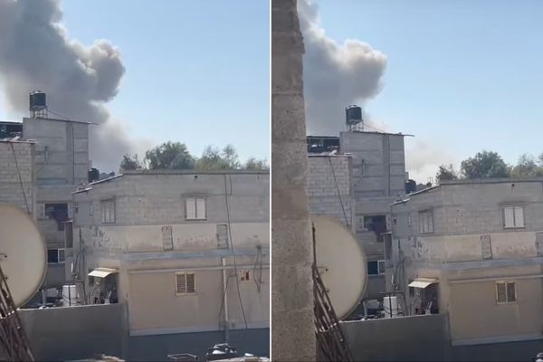 Explosão em Gaza