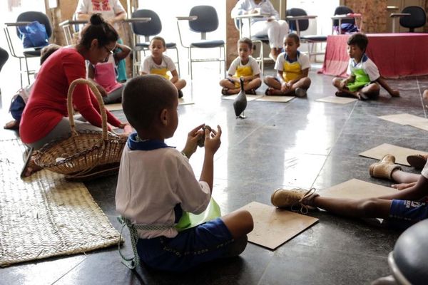 Estudantes de escolas publicas 