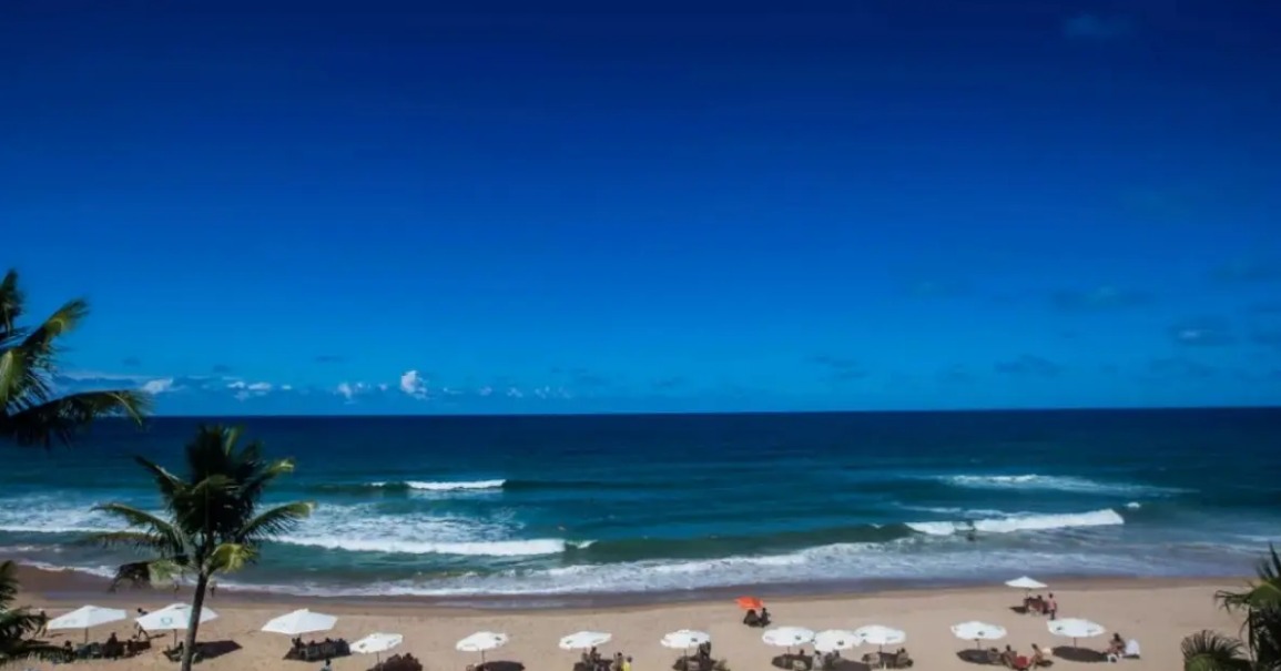 Praia da Pedra do Sal, em Itapuã por Reprodução / Prefeitura de Salvador