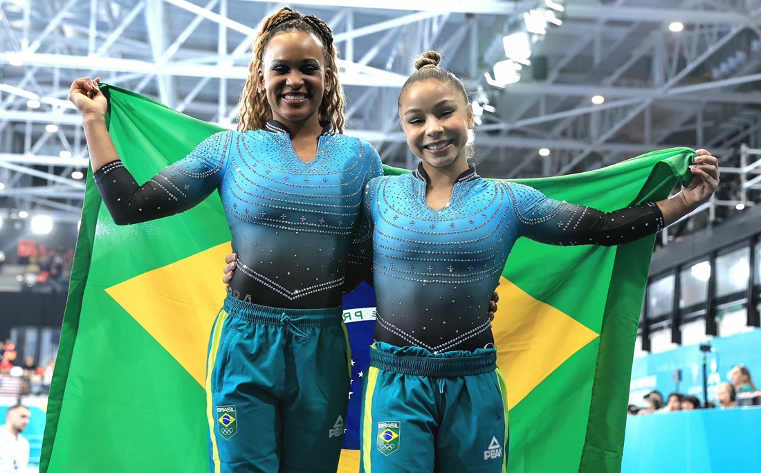 Brasil faz dobradinha no pódio do Mundial de Ginástica