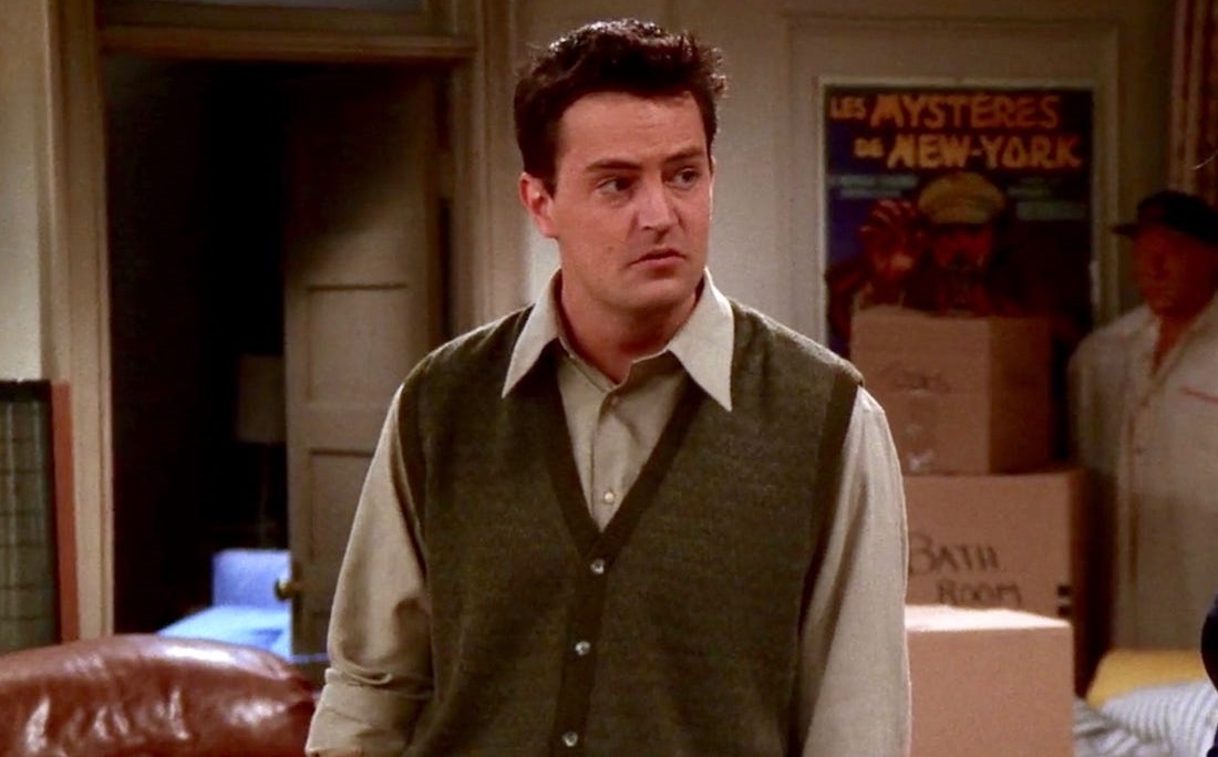 Matthew Perry, Chandler, de Friends por Reprodução