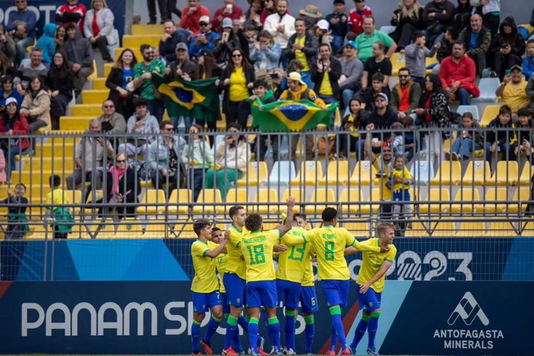 Brasil encara o México no futebol masculino por vaga na final dos Jogos Pan- Americanos