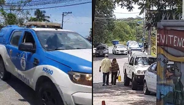 Chegada de Ederlan Mariano ao Complexo da Mata Escura por Reprodução