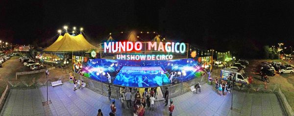 Circo Mundo Mágico em temporad