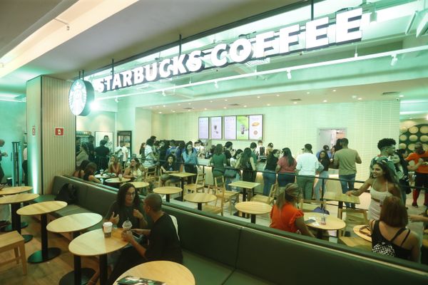 Starbucks chegou a Salvador esse ano