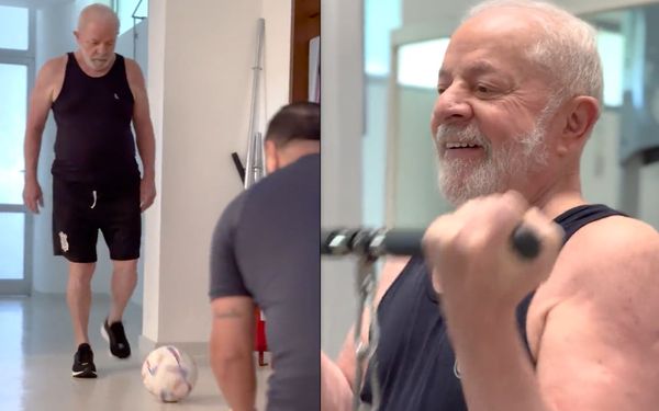 Lula está em processo de recuperação