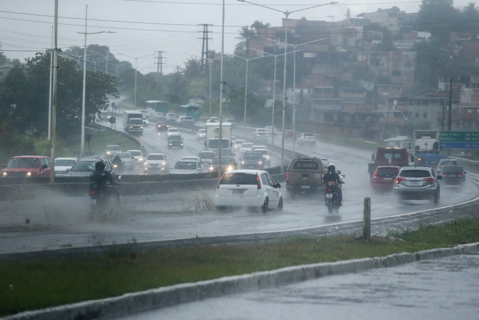 Salvador tem registrado chuva acima da média nos últimos anos por Arisson Marinho/ CORREIO