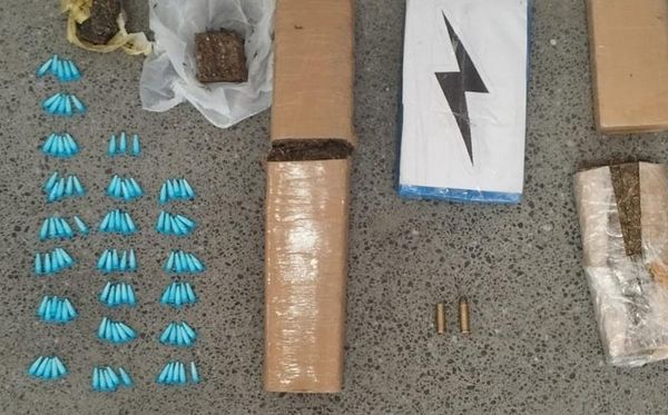 Drogas foram encontradas em  mochila