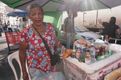 Maria Valdelice de Santana, ambulante há mais de 30 anos, ela fica em frente ao Center Lapa, ao lado do Bradesco