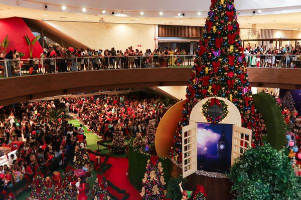 Shopping Paralela inaugura Natal Mágico