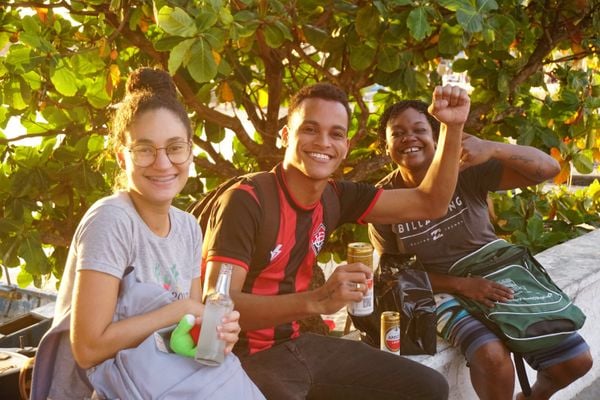 Torcedores exibiram camisa rubro-negra nas ruas