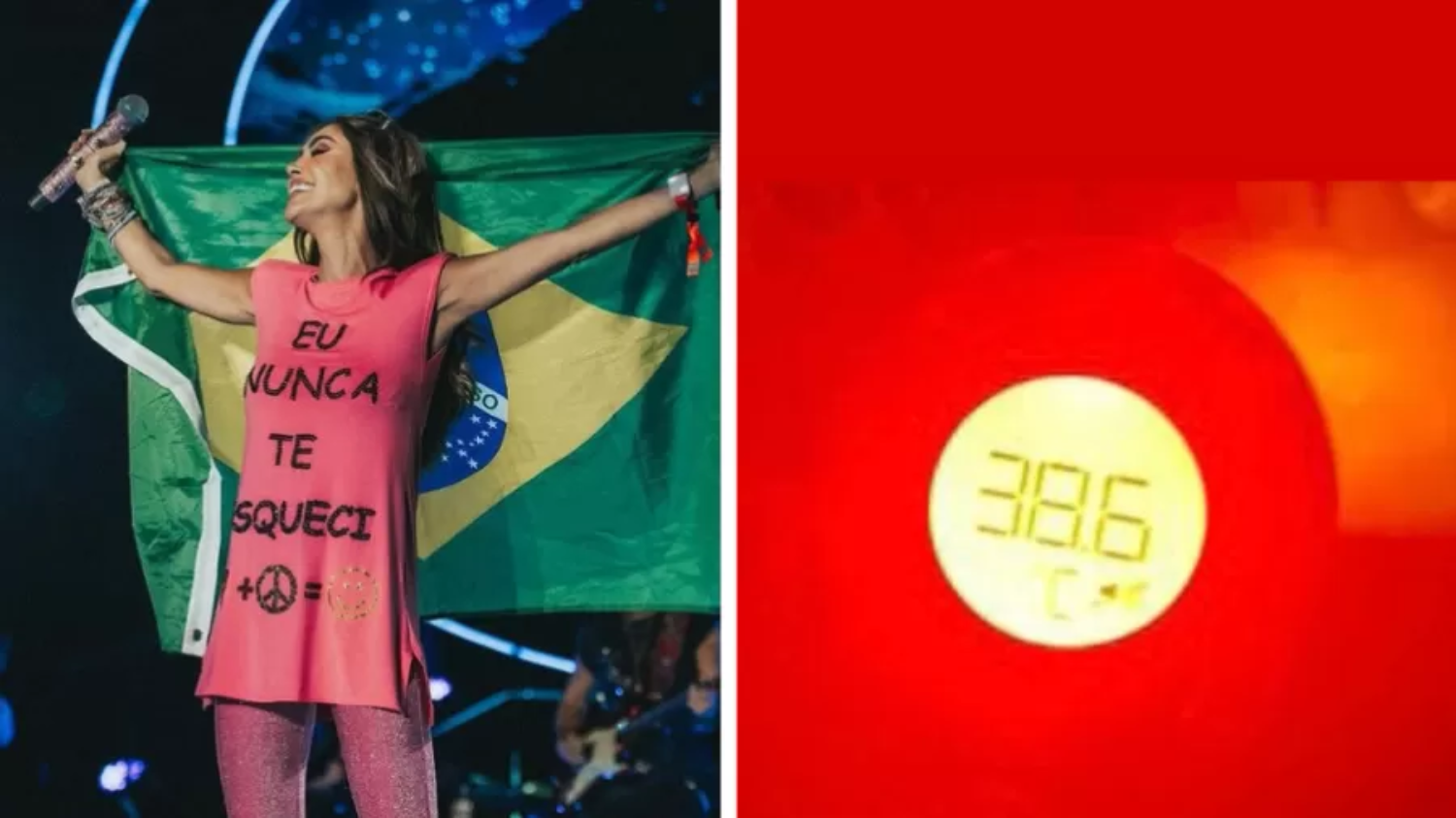 Dulce Maria diz que está doente em meio a shows do RBD no Brasil