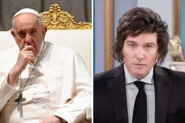 O presidente da Argentina, Javier Milei, recebeu um telefonema do Papa Francisco, parabenizando-o pela vitória deste domingo