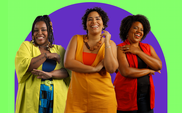 As empreendedoras Najara Black, Georgia Nunes e Débora Santos são as estrelas da campanha