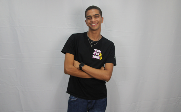 Murilo Sousa Queiroz, aluno do Liceu Salesiano do Salvador, em Nazaré