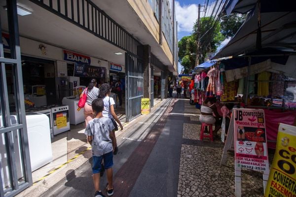 Avenida Sete de Setembro fluiu com tranquilidade 