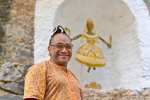 Vilson Caetano babalorixá e antorpologo pesquisador da cultura afro-brasileira 