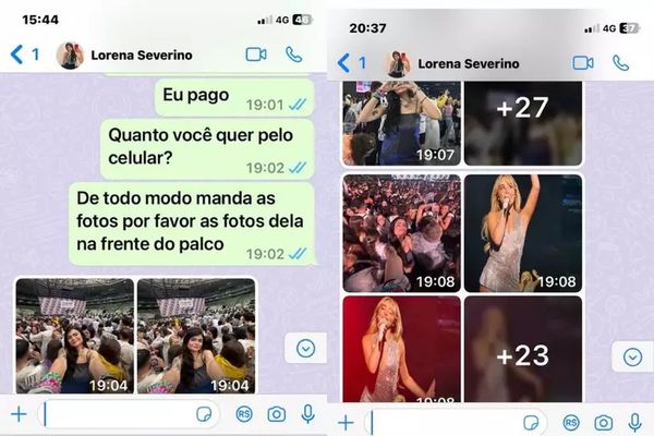 Fã conversou com ladrão pelo WhatsApp