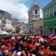 Imagem - Santa Bárbara: ruas do Pelourinho estão lotadas nesta segunda (4)