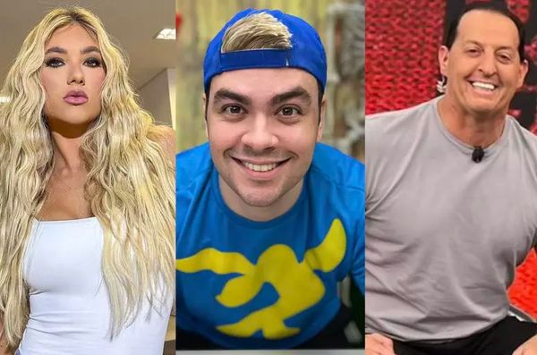 Virginia, Luccas Neto e Benjamin Back