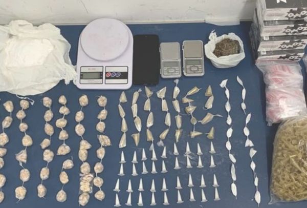 Porções de drogas foram apreendidas em Casa Nova