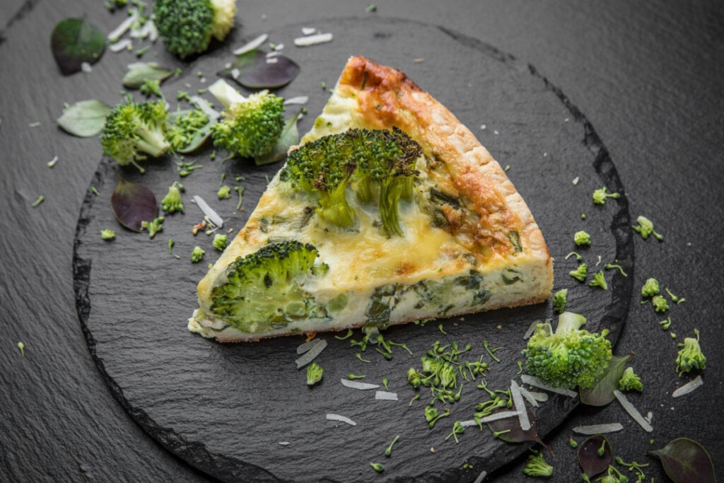Quiche de brócolis por  