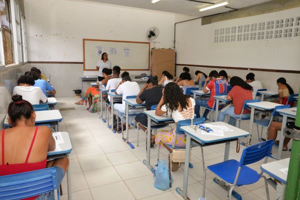 Estudantes fizeram vestibular da Uneb