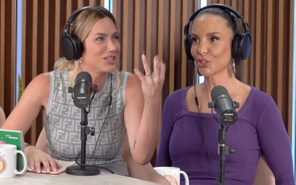 Ivete Sangalo conta para Giovanna Ewbank que já pegou Bruno Gagliasso