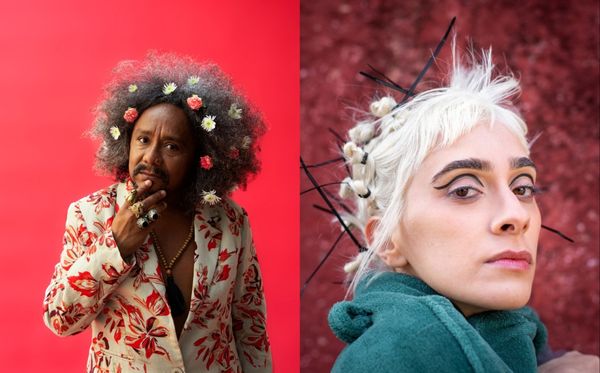 Chico César e Juliana Linhares