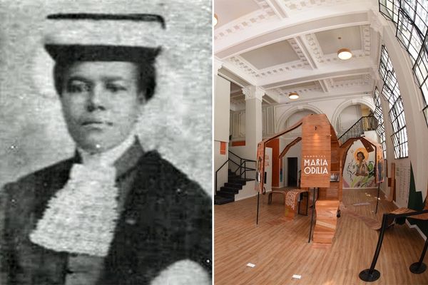 Memorial Maria Odília, em homenagem à primeira médica negra, fica no bairro do Comércio