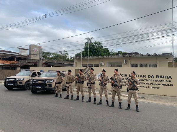 Polícia Militar baiana atuou em operação nacional por Polícia Militar/Divulgação