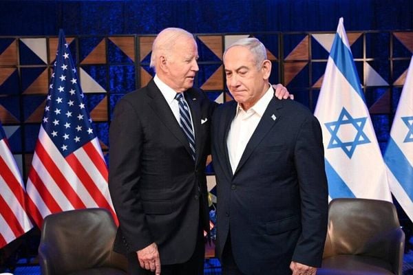 Joe Biden e Bibi Netanyahu