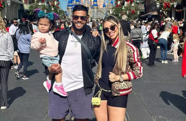 Hulk, a esposa e a filha mais velha do casal