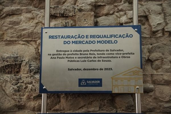 Novo Mercado Modelo foi reinaugurado pela Prefeitura de Salvador na tarde desta segunda-feira (18) por Ana Lucia Albuquerque/CORREIO