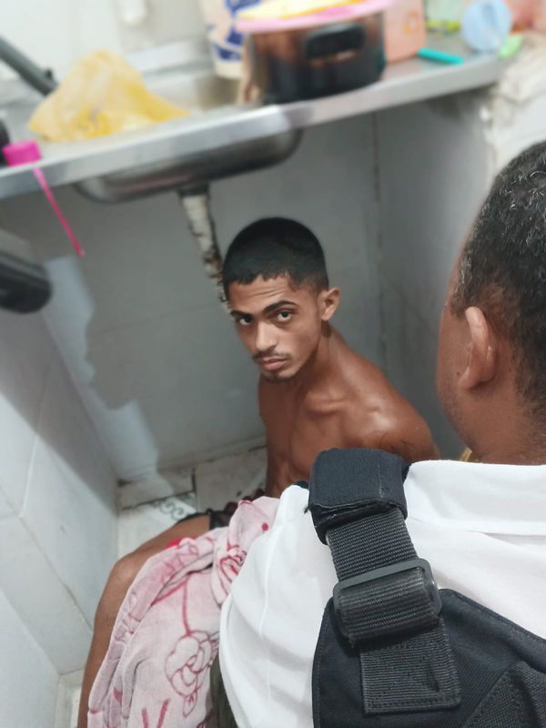 Patrick tentou se esconder para evitar prisão