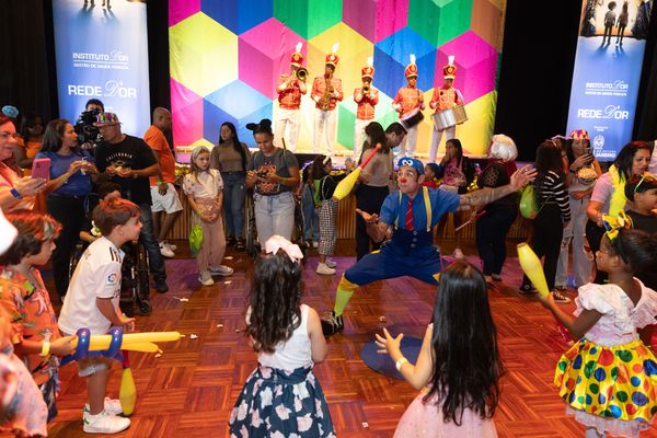   Party of 10 at the Children's Hospital of Rio de Janeiro, managed by the D'Or Institute of Public Health