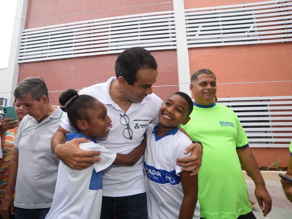 Imagem - Aprender+: prefeito Bruno Reis visita escolas durante aulas de reforço da rede municipal