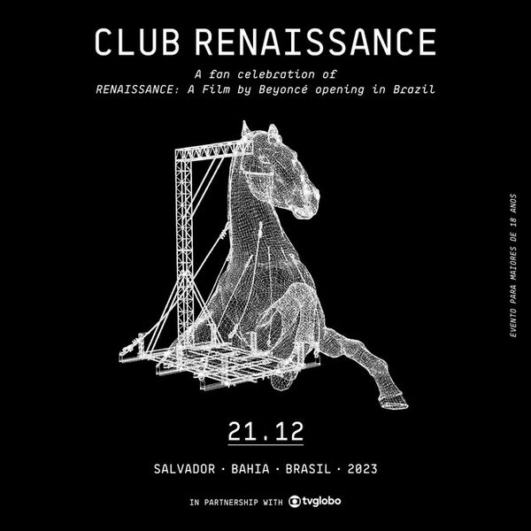 Convite do Club Renaissance