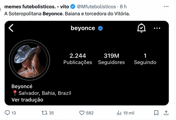 Alguns já requisitaram a popstar para a torcida de seu time