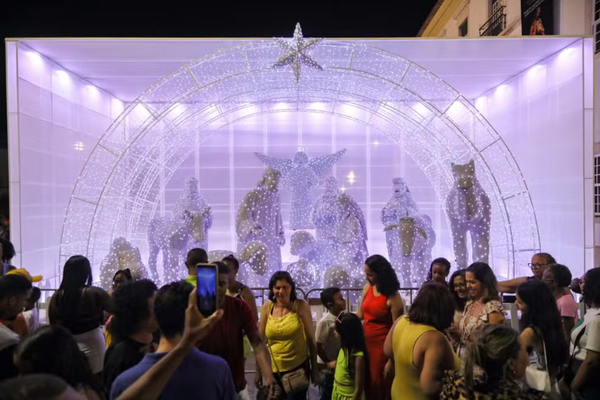 Programação do Natal é retomada em Salvador após dois dias de chuvas
