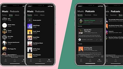 Spotify lança podcasts em vídeo por (Divulgação)