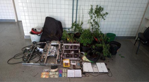 Laboratório de drogas foi desarticulado em Ipiaú por Divulgação SSP