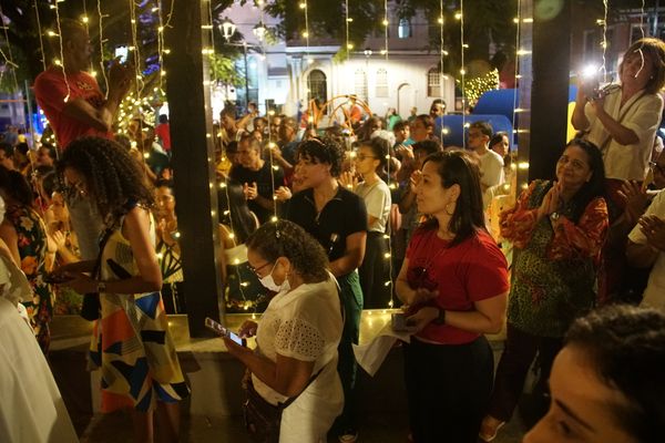 Missa de Natal na Paróquia de Santo Antônio Além do Carmo