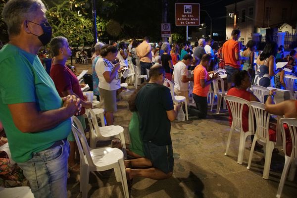 Missa de Natal na Paróquia de Santo Antônio Além do Carmo por Ana Lúcia Albuquerque/CORREIO