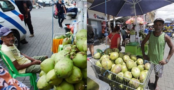 Vendedor de Coco, Piedade, Salvador