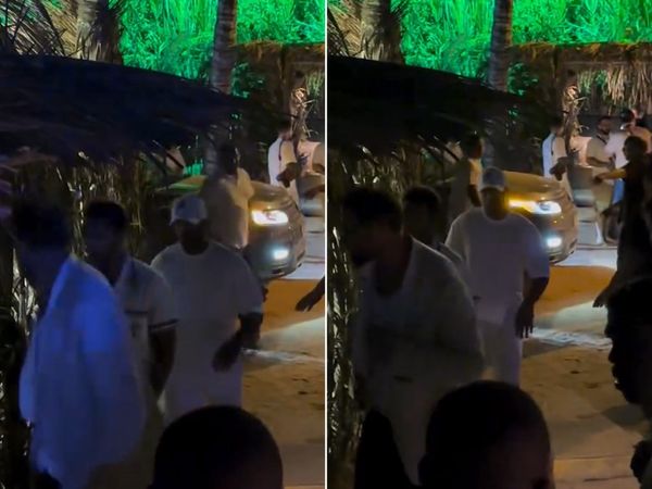 Hamilton curte verão em Trancoso