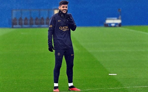 Beraldo fez seu primeiro treino pelo PSG por A.Meunier/PSG