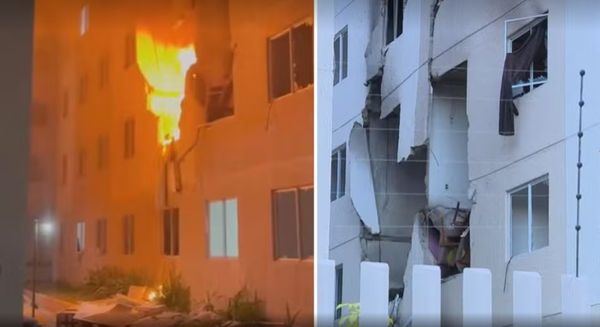 Explosão em Porto Alegre