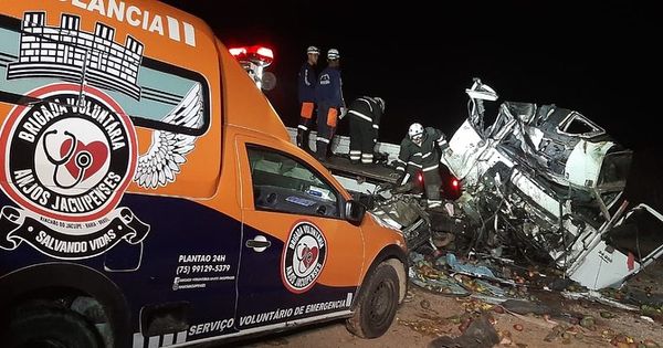 Acidente deixou mais de 20 mortos na BR-324