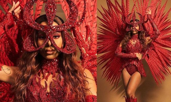 Anitta se v este de Exu